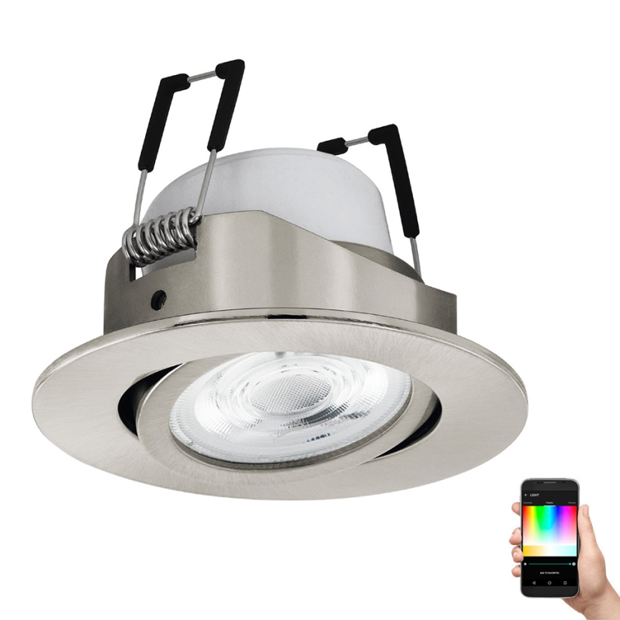 Eglo - LED RGBW Lámpara empotrable regulable LED/5W/230V ZigBee