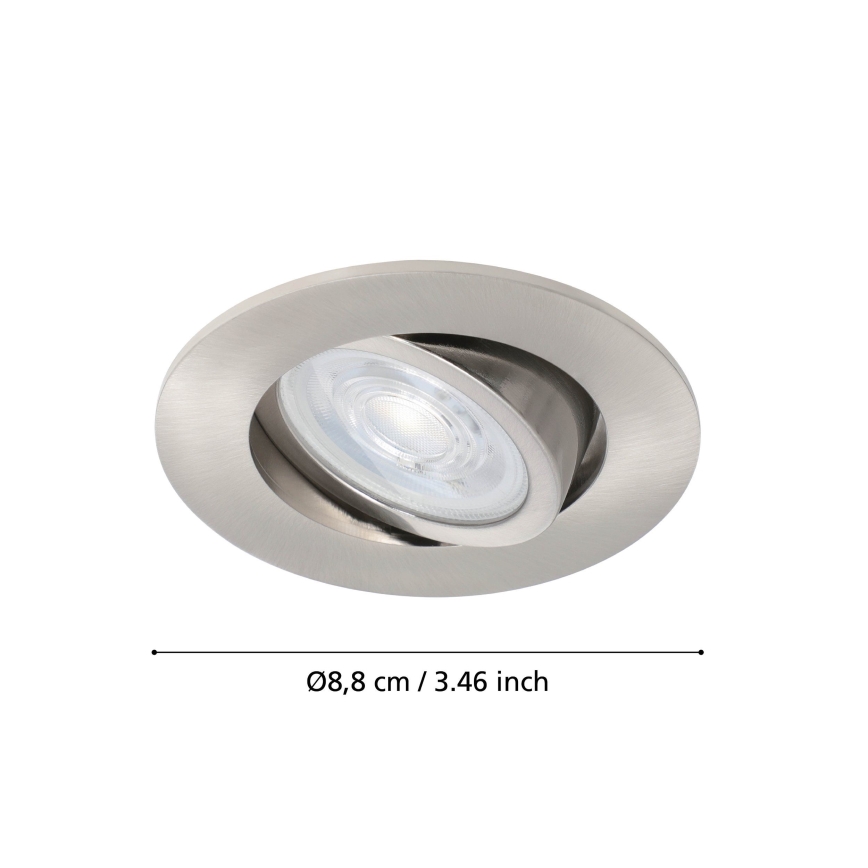 Eglo - LED RGBW Lámpara empotrable regulable LED/5W/230V ZigBee