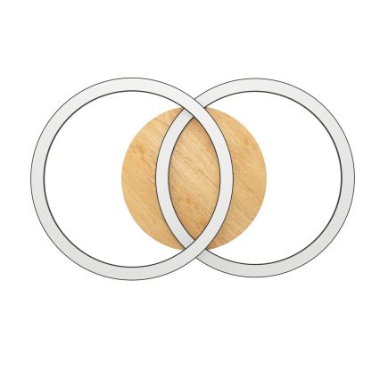 Eglo - Lámpara de techo LED regulable 2xLED/16W/230V 2700-6500K