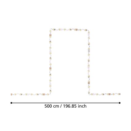 Eglo - Cinta LED 5m LED/27W/24V