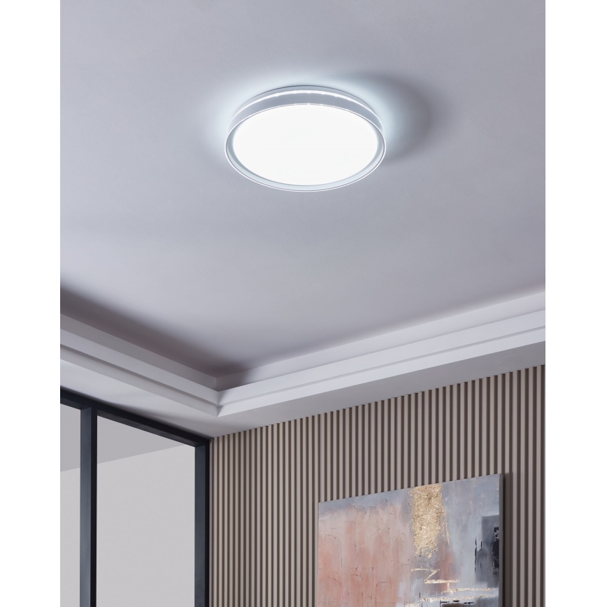 Eglo - Plafón LED regulable LED/40W/230V 3000-6500K+ mando a distancia