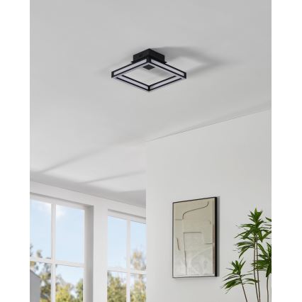 Eglo - Plafón LED LED/11,2W/230V negro