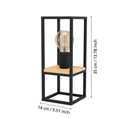 Eglo - Lámpara de mesa 1xE27/40W/230V
