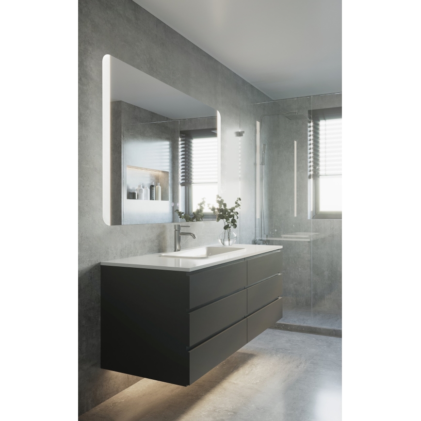 Eglo 99854 - Espejo de baño LED con retroiluminación BUENAVISTA LED/24W/230V IP44