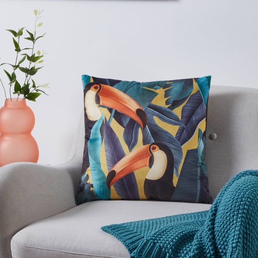 Eglo - Almohada decorativa 45x45 cm colorido