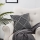 Eglo - Almohada decorativa 45x45 cm negro/blanco