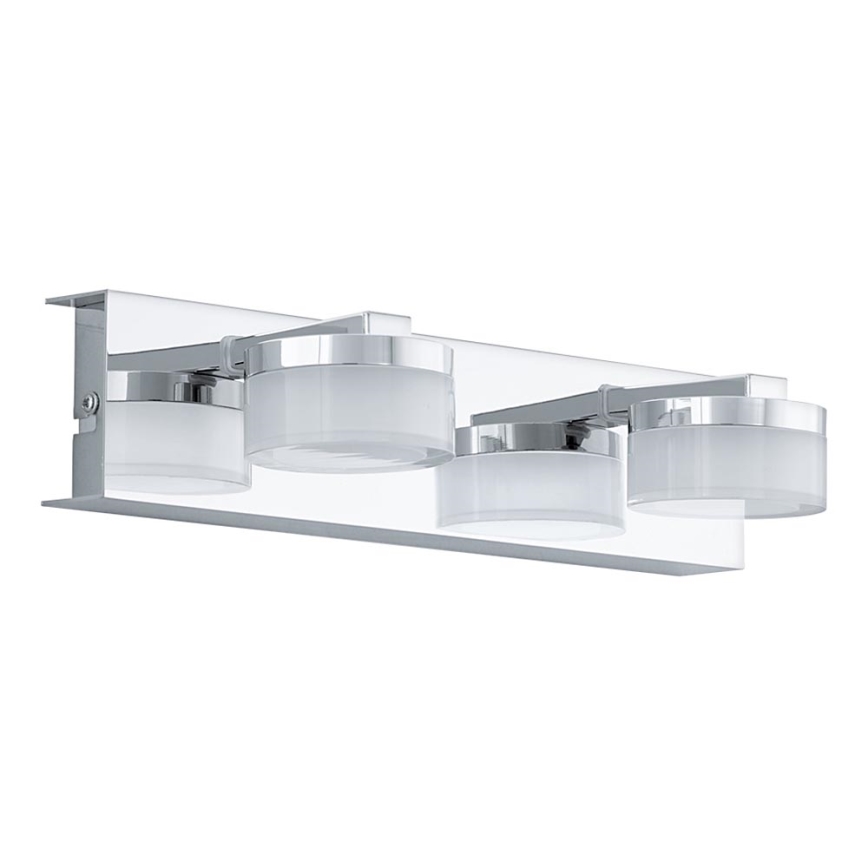 Eglo - Aplique de baño LED regulable 2xLED/7,2W/ IP44