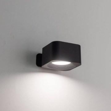 Eglo - Aplique de pared LED táctil recargable y regulable LED/5W/5V 2700/4000/6500K 2000 mAh negro
