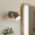 Eglo - Aplique de pared tipo spot 1xE14/40W/230V beige