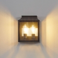 Eglo - Aplique exterior 2xE27/60W/230V IP44