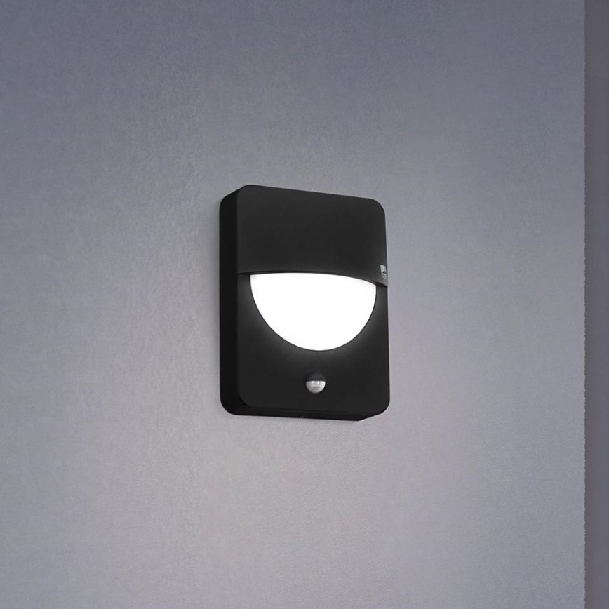 Eglo - Aplique exterior con sensor 1xE27/28W/230V IP44