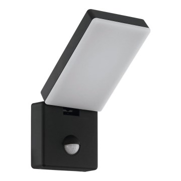 Eglo - Aplique LED de exterior con sensor LED/10W/230V IP44