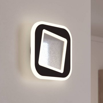 Eglo - Aplique LED LED/12W/230V 4000K negro