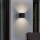 Eglo - Aplique LED para exterior 2xLED/2,8W/230V IP54 negro
