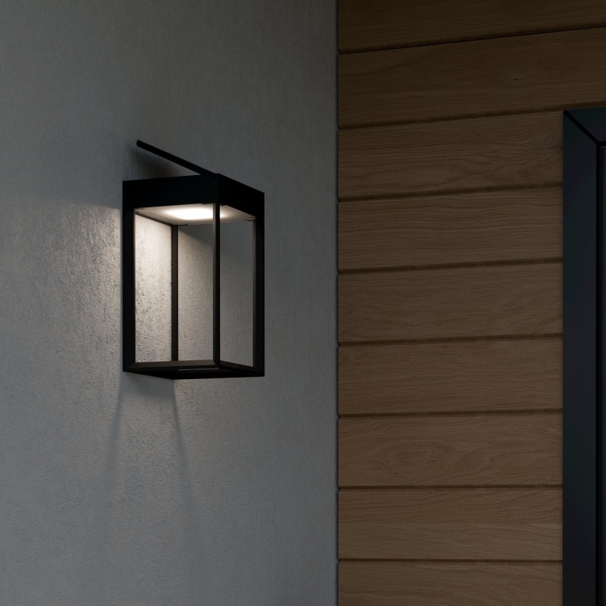 Eglo - Aplique LED solar con sensor LED/6,5W/3,7V 1800 mAh IP44
