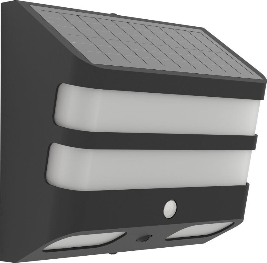 Eglo - Aplique LED solar con sensor LED/6,5W/3,7V 1800 mAh IP44