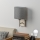 Eglo - Aplique LED TUNJA 1xE27/60W/230V cromo mate/gris