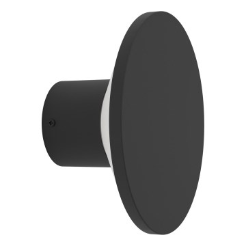 Eglo - Aplique mural exterior LED/10W/230V IP44 negro