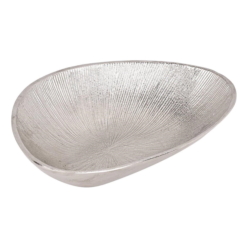 Eglo - Bandeja decorativa 17,5x24,5 cm plata