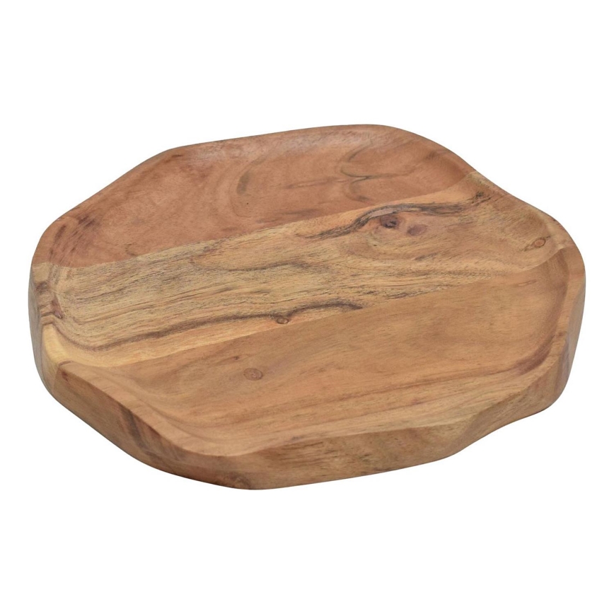 Eglo - Bandeja decorativa 34,5x37 cm madera