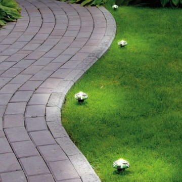 Eglo - Cadena de luces LED decorativa para exterior, 9 LEDs, 10 m, IP65, blanco cálido