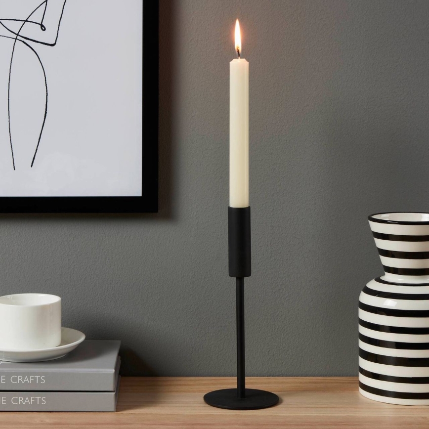 Eglo - Candelabro 22x8,5 cm negro