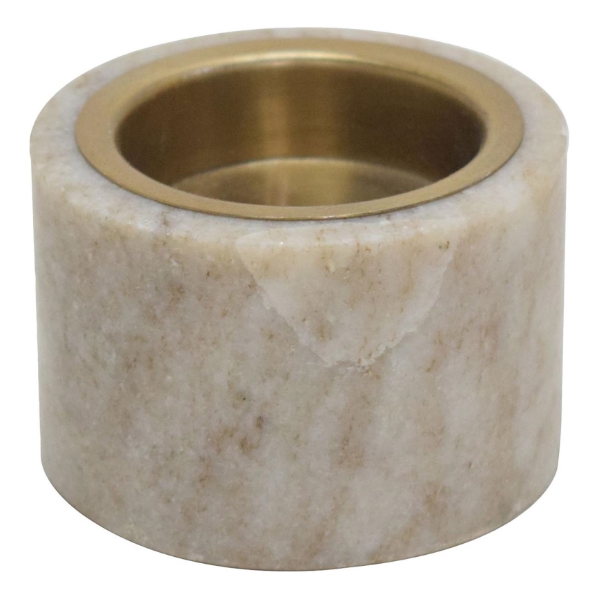 Eglo - Candelabro 4x6 cm mármol/beige