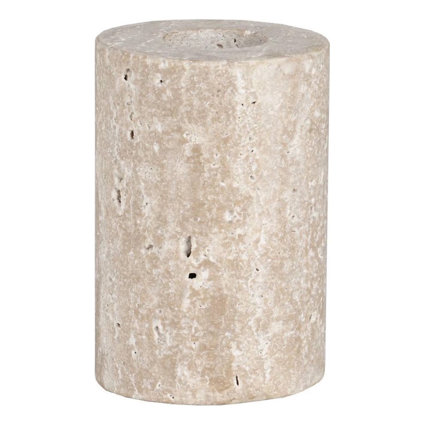 Eglo - Candelabro 7,5x5 cm mármol/beige