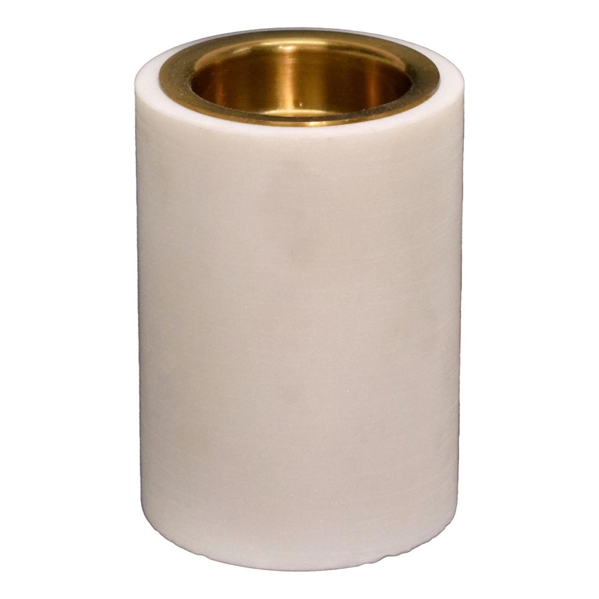 Eglo - Candelabro 8,5x6 cm mármol/blanco