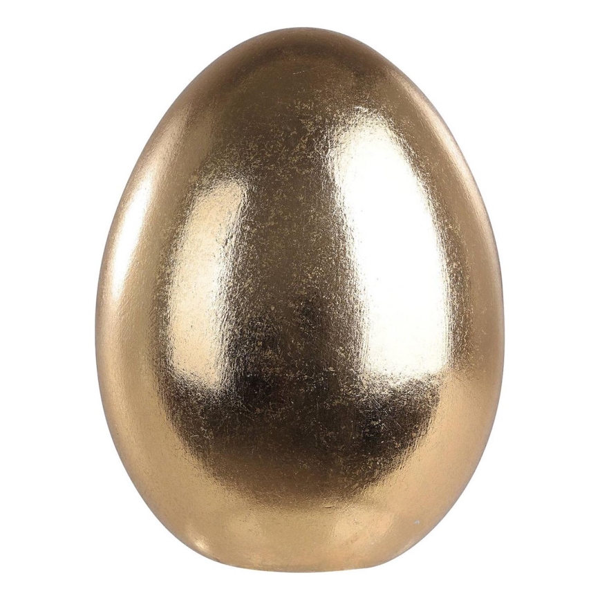 Eglo - Cerámico decoración 14x11 cm huevo/dorado