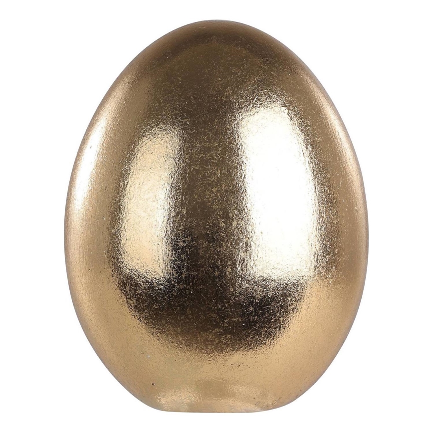 Eglo - Cerámico decoración 9,5x7 cm huevo/dorado