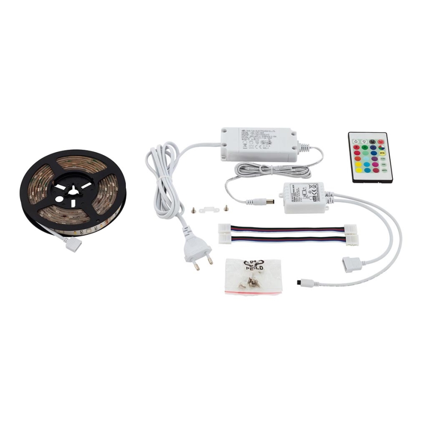 Eglo - Cinta LED RGB regulable LED/10W/230V IP20