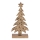 Eglo - Decoración de Navidad 27x13 cm árbol/dorado