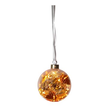Eglo - Decoración navideña LED 15xLED/0,064W/4,5/230V Ø 10 cm