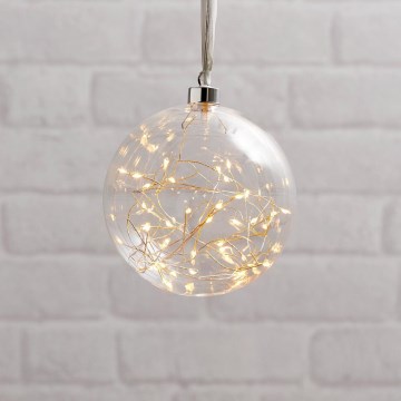 Eglo - Decoración navideña LED 40xLED/0,064W/3/230V diámetro 15 cm