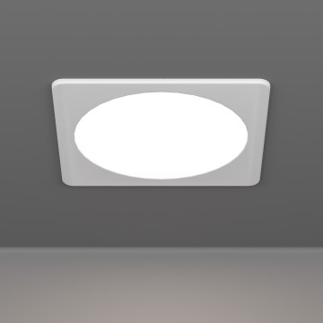 Eglo - Downlight empotrado LED 10,5 W 230 V 2700/4000/6500 K 16,6 x 16,6 cm negro