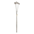 Eglo - Flor artificial 58,5 cm plata
