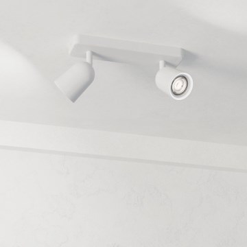 Eglo - Foco 2xGU10/10W/230V blanco