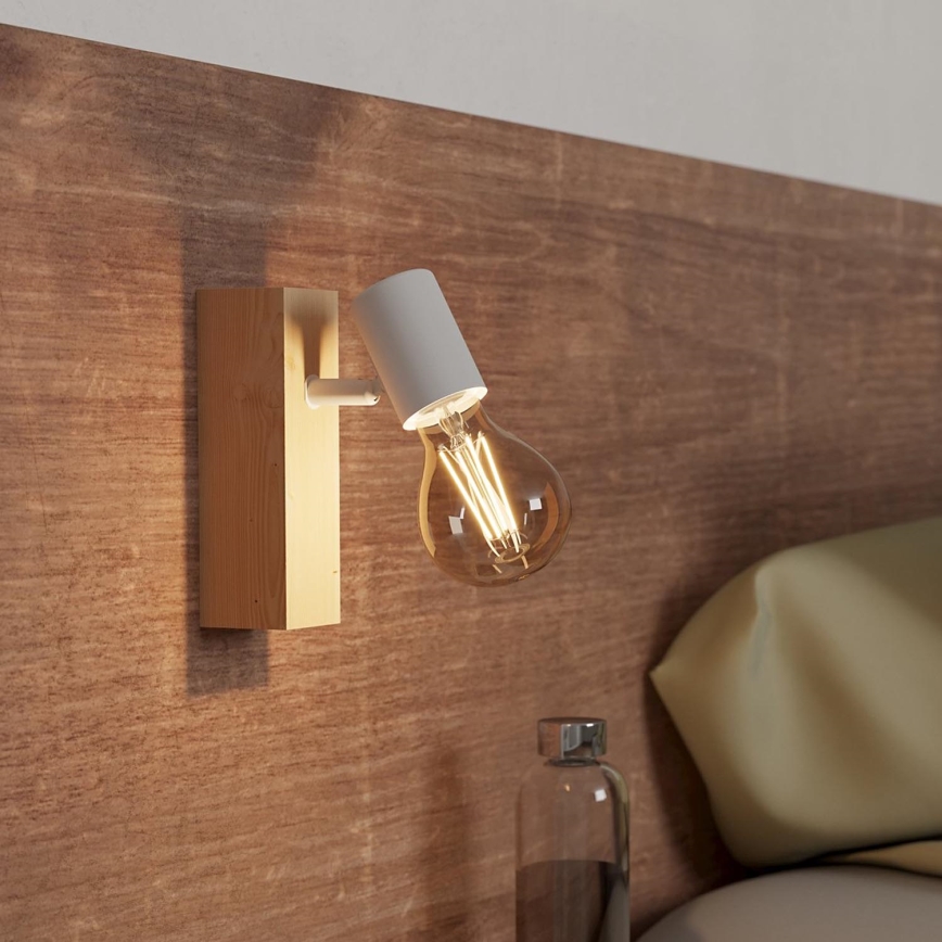 Eglo - Foco de pared TOWNSHEND 1xE27/10W/230V