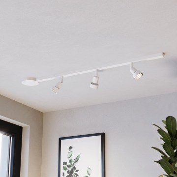 Eglo - Foco de techo 3xGU10/10W/230V blanco