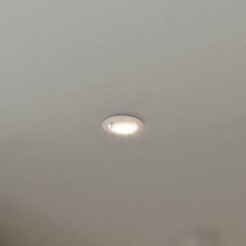 Eglo - Foco empotrable LED 1xGU10/4,5W/230V blanco