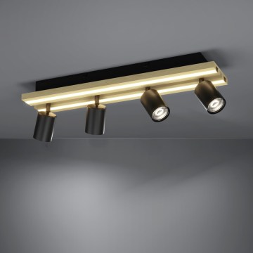 Eglo - Foco empotrable LED 4xLED/2,2W/230V + 2xLED/1,2W + 2xLED/2W beige/negro