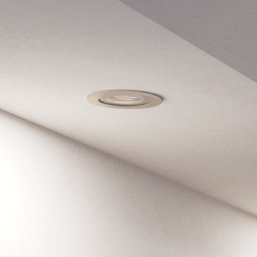 Eglo - Foco empotrable LED para baño 1xGU10/4,5W/230V IP44 cromo mate