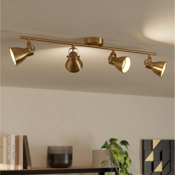 Eglo - Foco LED empotrable 4xGU10/3W/230V