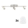 Eglo - Foco LED MY CHOICE 3xE14/40W/230V cromo mate/blanco