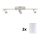 Eglo - Foco LED MY CHOICE 3xE14/40W/230V cromo mate/blanco