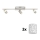 Eglo - Foco LED MY CHOICE 3xE14/40W/230V cromo mate/blanco