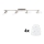 Eglo - Foco LED MY CHOICE 4xE14/4W/230V cromo mate/blanco