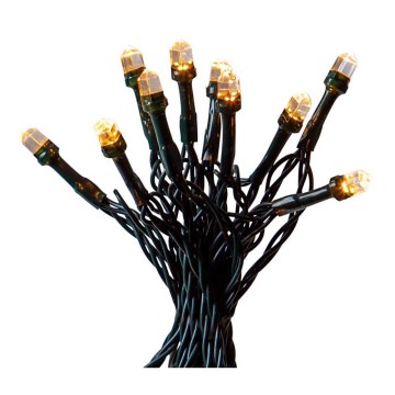 Eglo - Guirnalda LED para exterior 200 LED/1 función 20 m IP44 blanco cálido