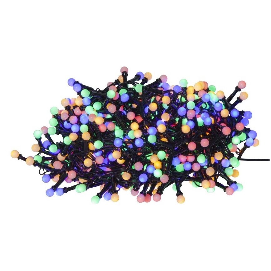 Eglo 472-53 - Cadena de luces navideñas LED para exterior BERRY MINI 700 LEDs/8 funciones, 19 m, multicolor, IP44